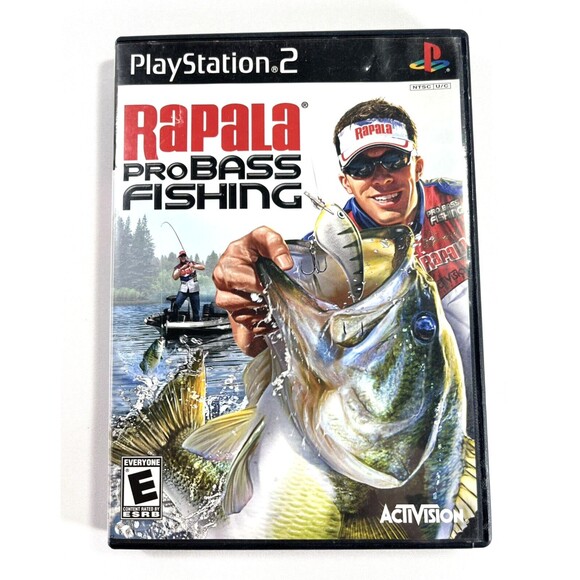 Rapala Pro Bass Fishing Sony PlayStation 2, 2010 Disc & Case Tested - Picture 1 of 8